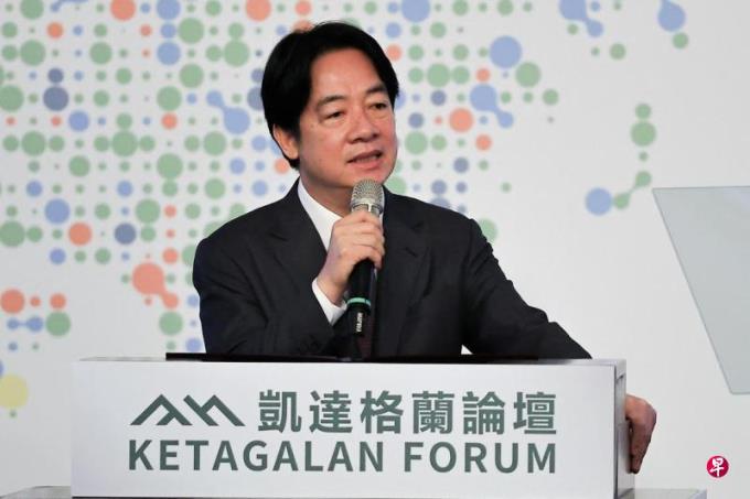 赖清德:中国大陆扩张威权主义对象不限于台湾