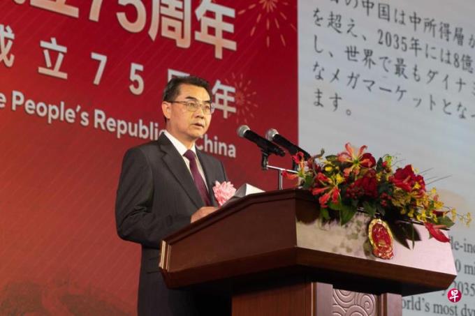 中国驻日大使吁中日冷静处理深圳日籍男童遇袭身亡案