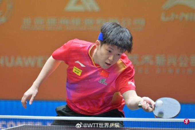 王楚钦再输球 不敌14岁伊朗小将