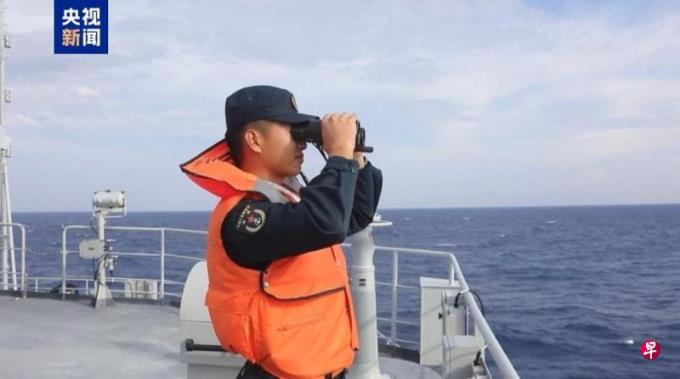 【图集】大陆官媒公布解放军演习画面多路合围台湾等细节