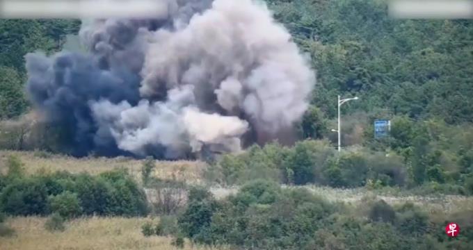 韩联参:朝鲜炸毁韩朝边境部分道路