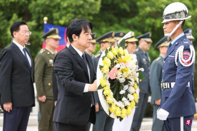 再赴金门前线 赖清德:不容任何外部势力改变台澎金马未来