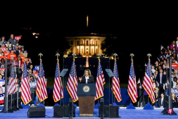 大选最后一周 哈里斯促人民选择自由民主拒绝分裂混乱