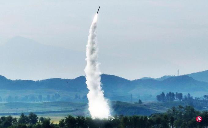 朝鲜今早向东部海域发射弹道导弹