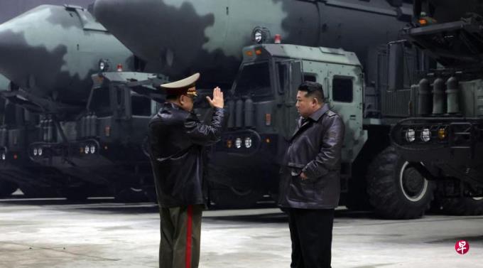 金正恩现场指导 试射洲际导弹向敌方表明朝鲜意志