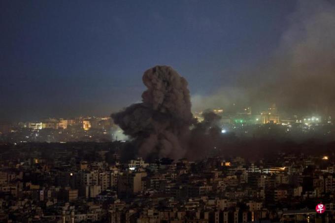 以军空袭贝鲁特和黎南地区