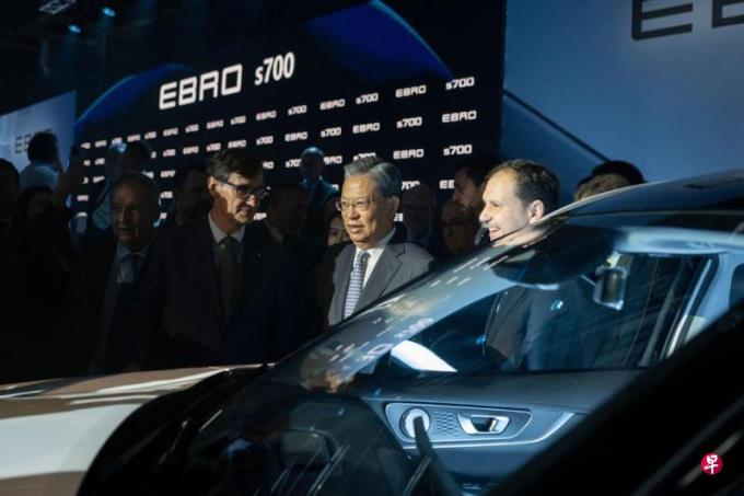 奇瑞在西班牙合资工厂启动首款车型生产