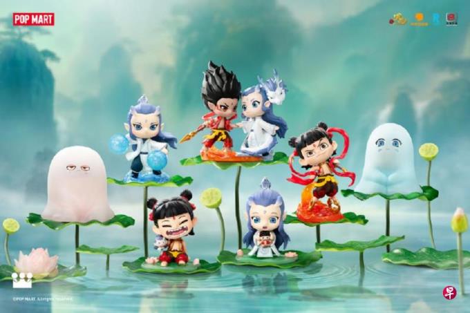 《哪吒》爆火 泡泡玛特联名周边被卖断货