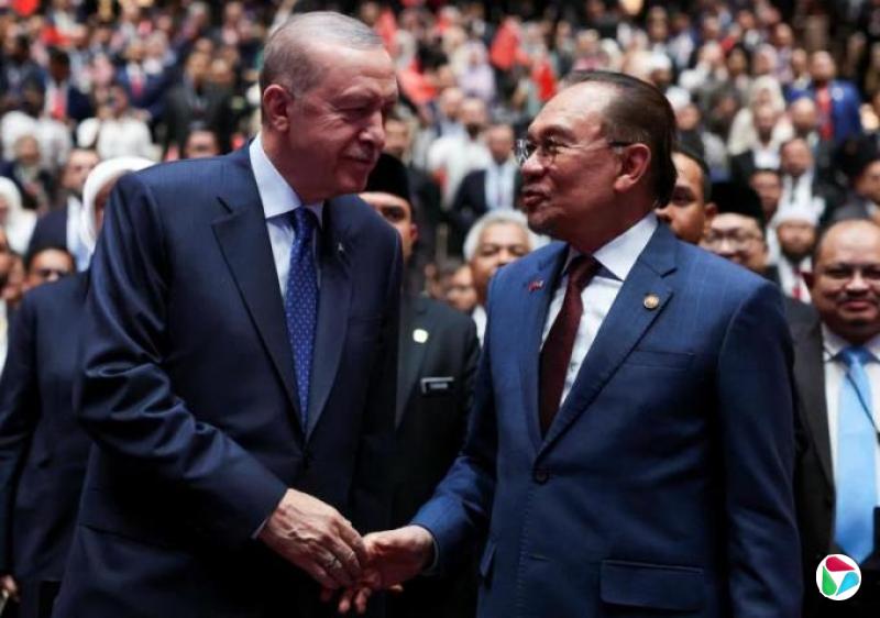 会见埃尔多安 安华重申亚细安支持加沙重建