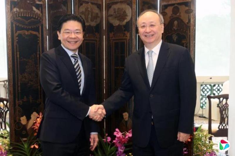 黄循财总理会见中共北京市委书记尹力