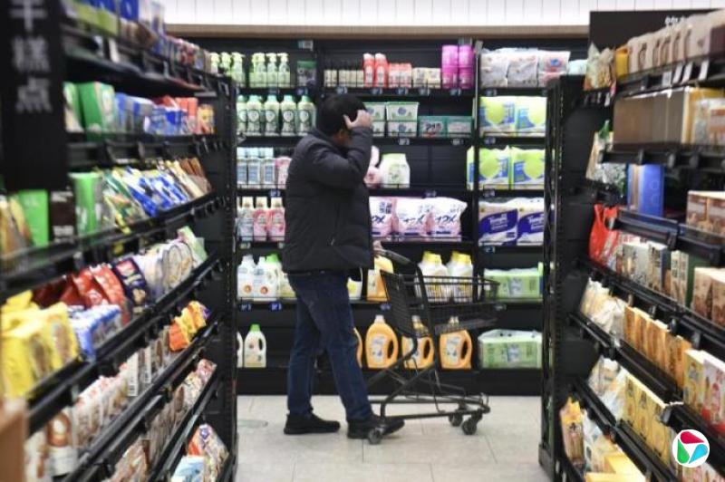 中国2月CPI同比降0.7% 为去年1月以来最大跌幅