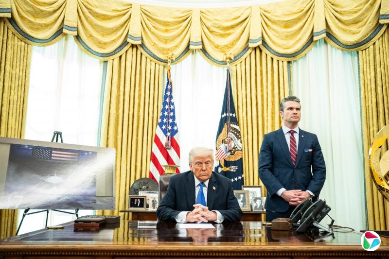 美国总统特朗普和国防部长皮特·海格塞斯上周在椭圆形办公室宣布了空军研发新型F-47战斗机的计划。