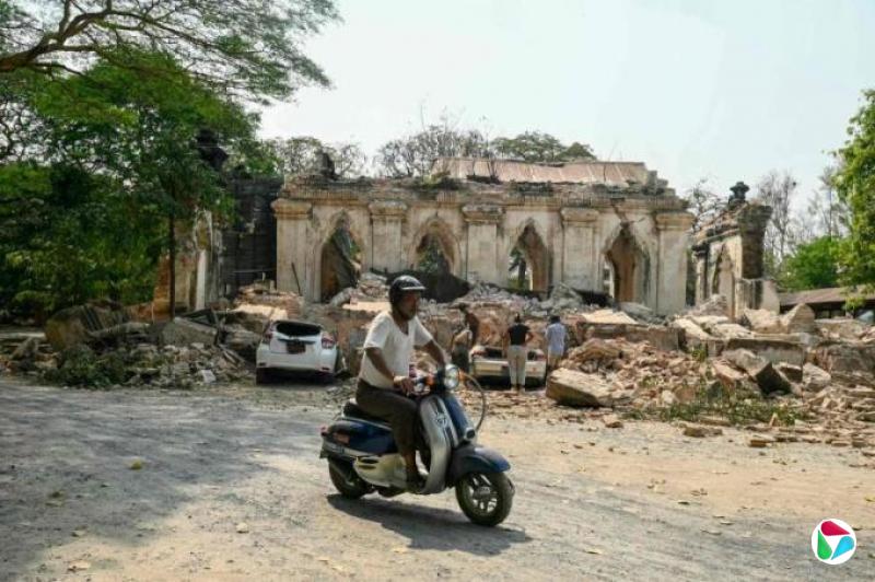 大地震后 缅军首脑敏昂莱仍将前往曼谷出席峰会