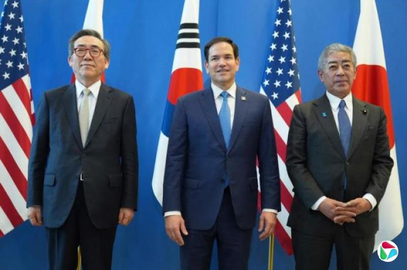 美日韩外长联合声明:关切解放军台湾周边军演