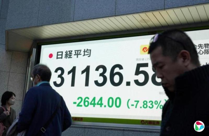 亚太股市黑色星期一 创金融危机以来最大跌幅