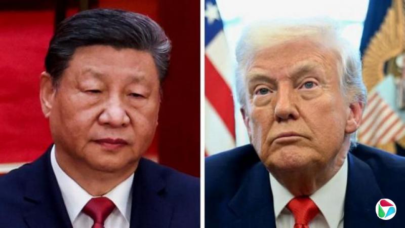 特朗普和习进平