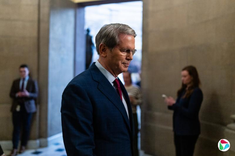 “市场一直都低估了唐纳德·特朗普,”财政部长斯科特·贝森特周日在NBC《会见媒体》上说。