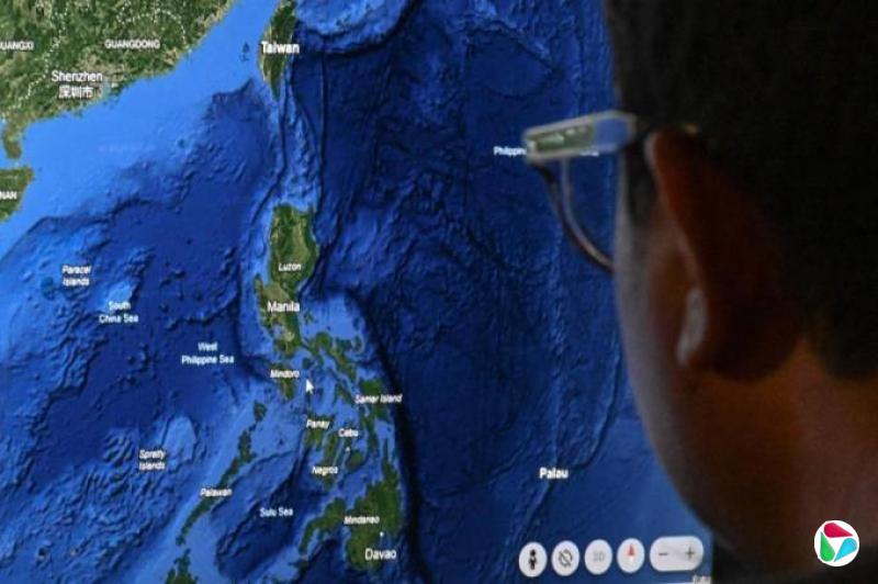 谷歌地图已将菲律宾西部海域标注为西菲律宾海