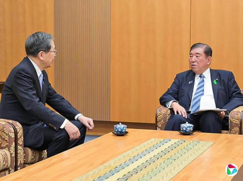 齐藤携石破茂致习近平亲笔信访华