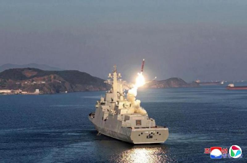 朝鲜新军舰或获俄技术支援 研制战略巡航导弹