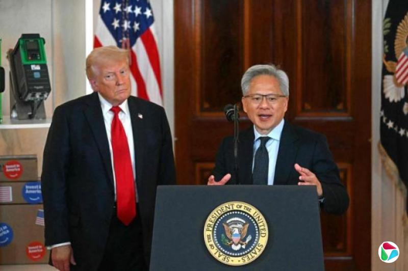 英伟达吁特朗普修改AI晶片出口规定 称中国技术不落后