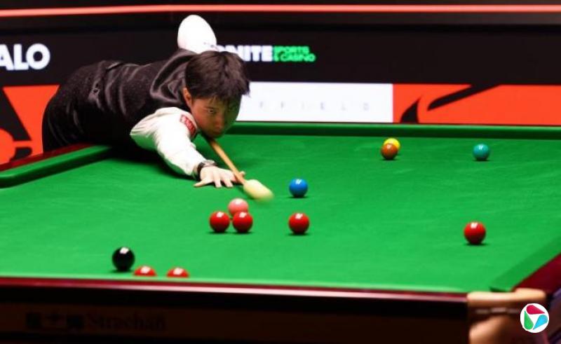 斯诺克世锦赛决赛次阶段 赵心童11比6领先威廉姆斯
