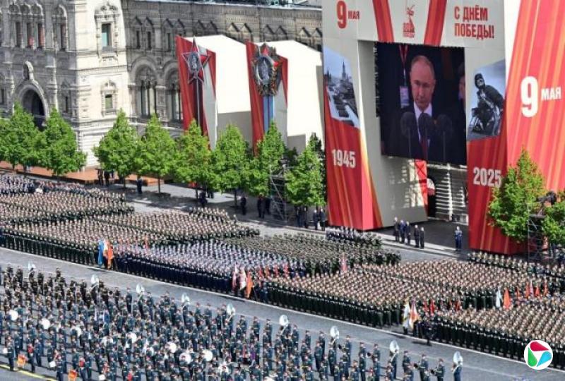 俄罗斯胜利日阅兵式在红场举行