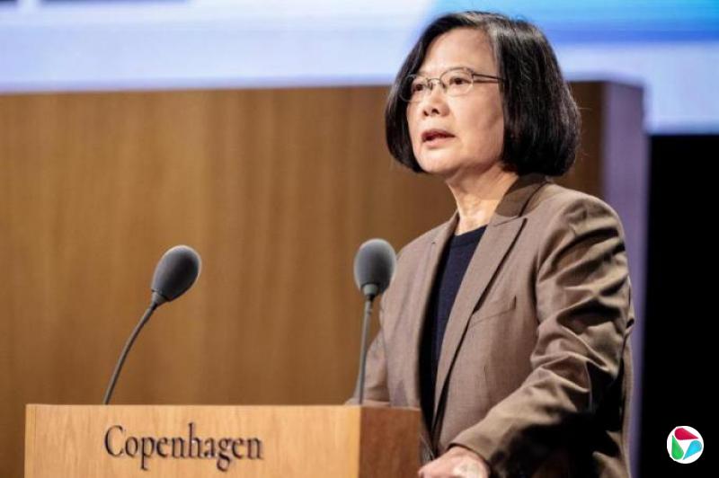 蔡英文:台湾的存在有助牵制中国大陆扩张野心