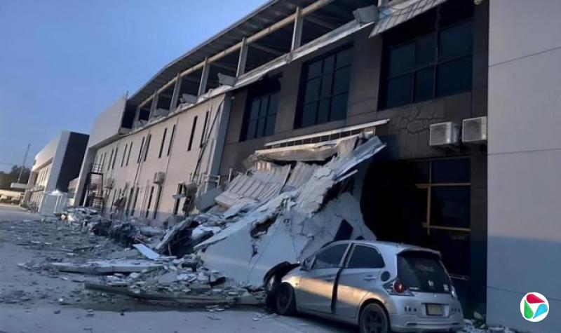 泰国工厂塌墙 劣质钢筋与曼谷塌楼一样出自中企新科源