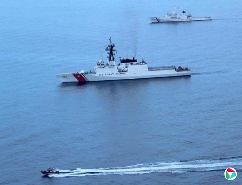 美菲进行联合海上演习 两国海岸警卫队首次参与