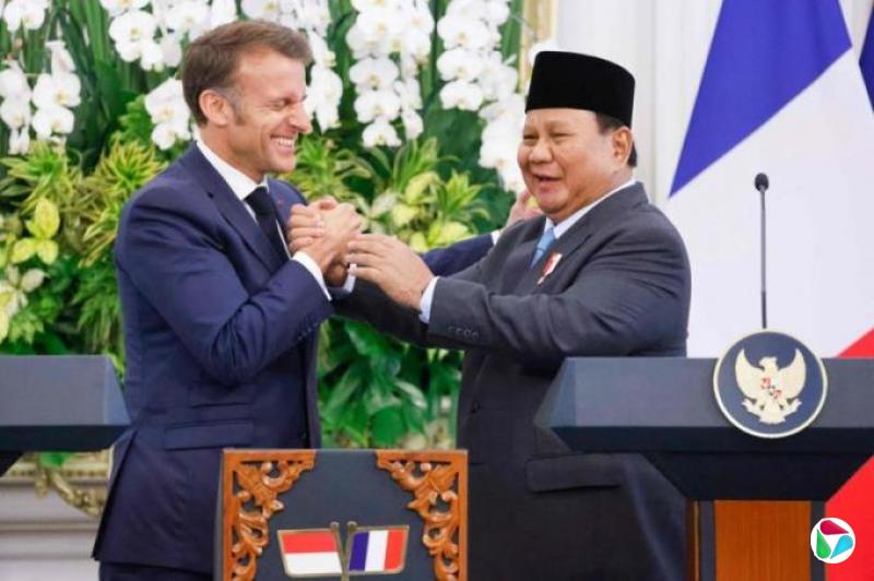 马克龙与普拉博沃会晤 加强两国多领域合作