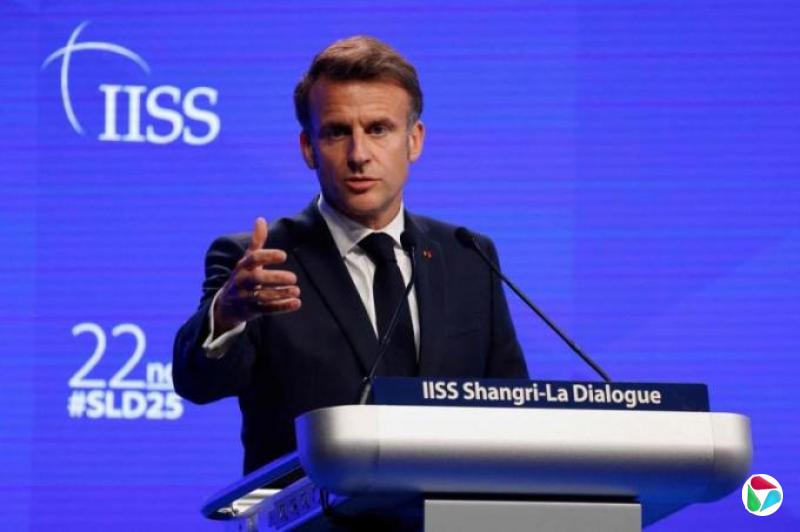 马克龙香会演讲呼吁亚洲与欧洲建立新联盟