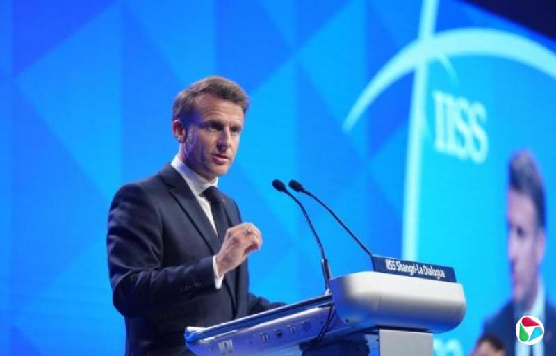 马克龙敦促中国阻止朝鲜派兵援俄