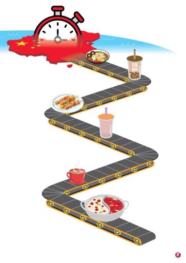 中国特稿:高效高产推高胜率 中国餐饮出海抢滩