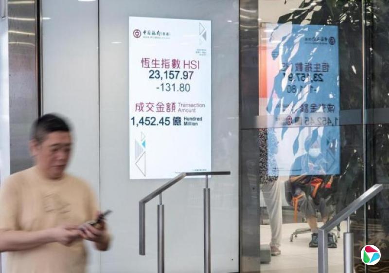 内外风险夹击 港股周一盘中领跌亚太市场