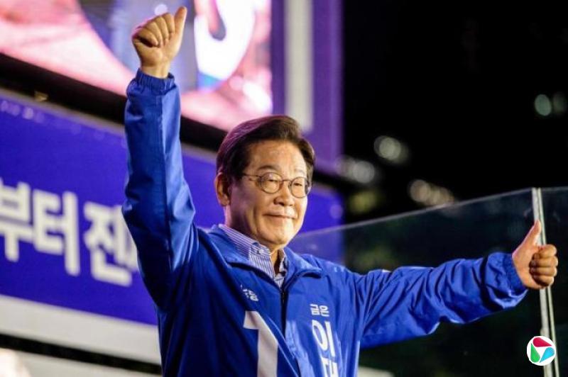 韩媒宣布李在明“确定当选”总统