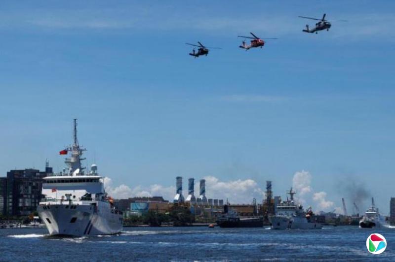 台湾举行海安演习 应对大陆灰色地带威胁