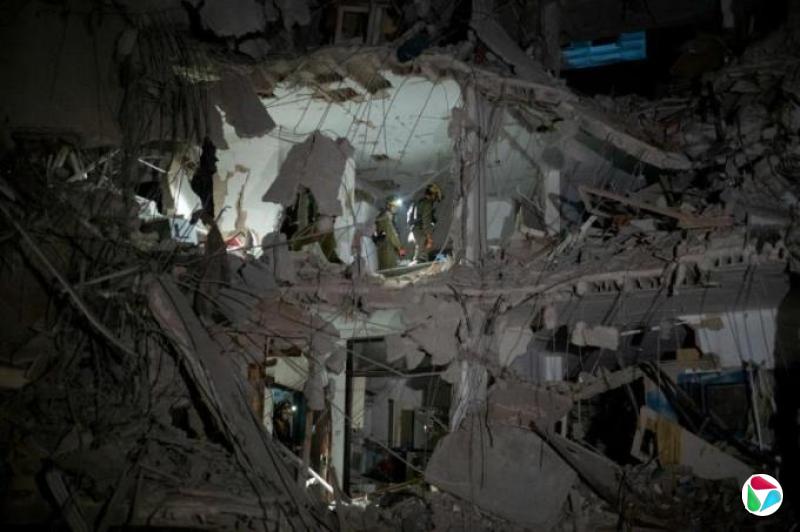 消息:以色列国防部大楼被伊朗导弹击中