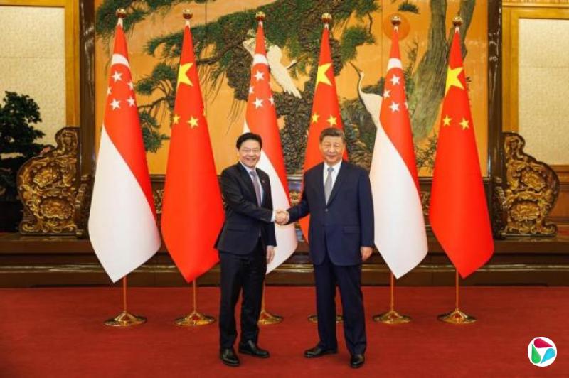 黄总理与习近平会晤 吁新中在区域和多边平台加强合作