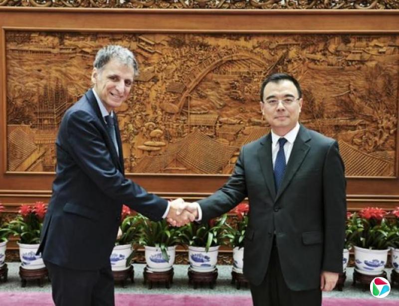 中国外交部官员会以色列新驻华大使:武力无法为中东带来永久和平