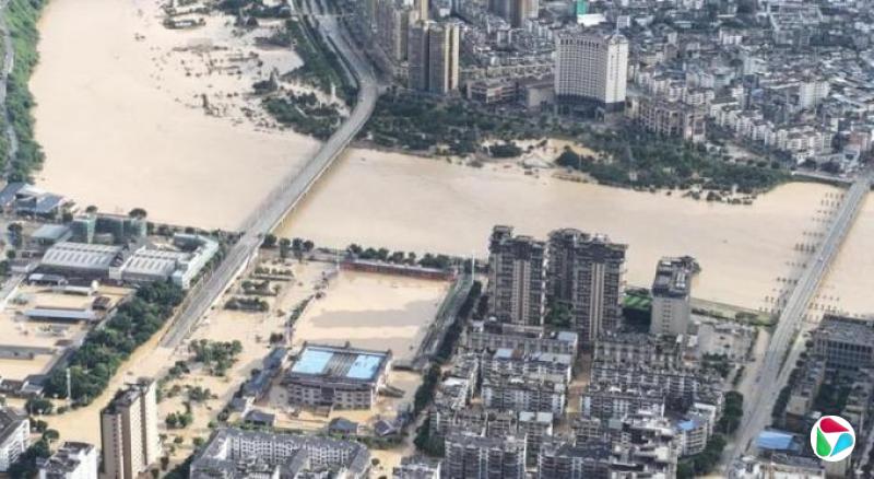 贵州榕江一周内第二次遭遇洪水 四万人撤离