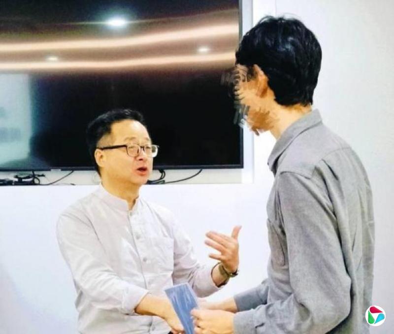 台海基会:将照片中陆生打马赛克以避免造成不必要困扰