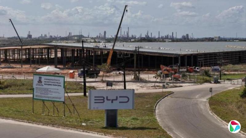 比亚迪巴西新厂最快本月启动组装产线