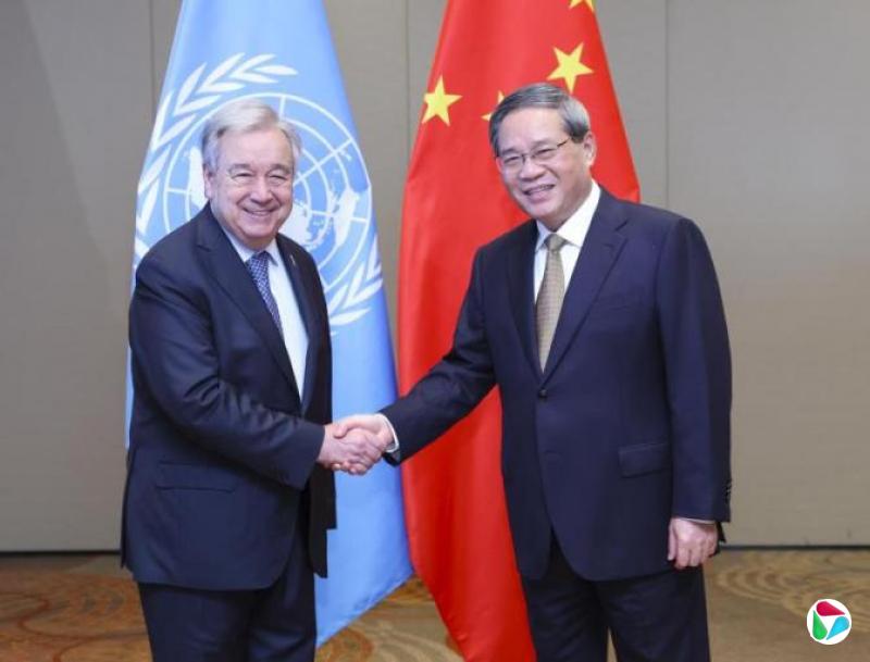 李强:北京坚定维护联合国全球治理中核心地位