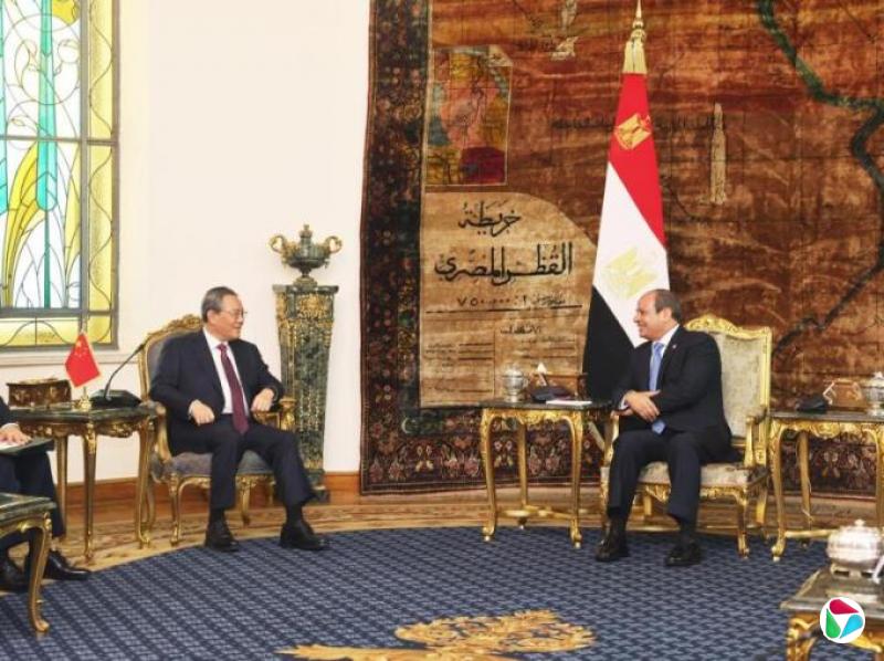 李强:中埃共同推动尽快平息加沙战火