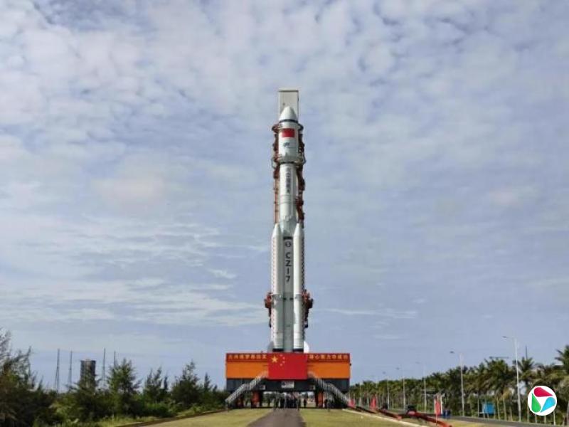 天舟九号船箭组合体转运至发射区 择机发射