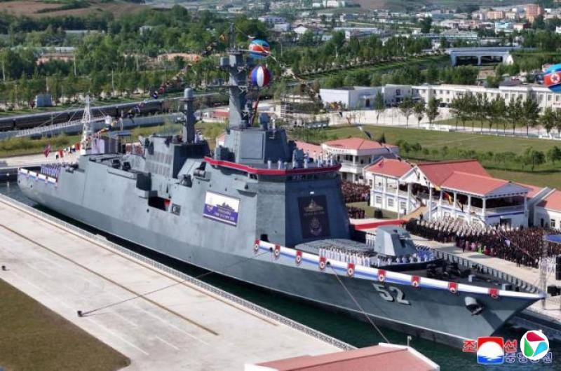 朝鲜拟明年建党日前再造一艘5000吨级驱逐舰