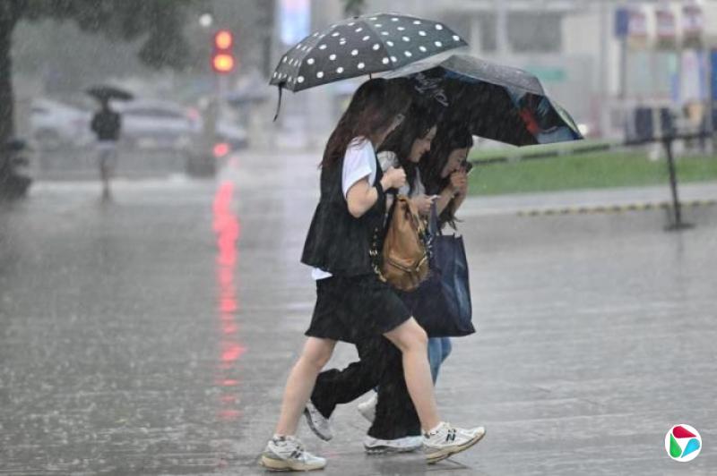 河北保定遭强降雨 一天达近年平均降雨量