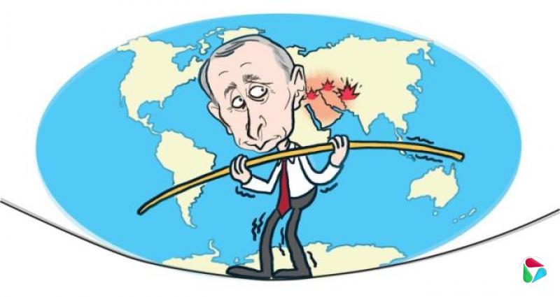 国际特稿:俄乌战争阴霾下光芒褪 莫斯科中东钢丝走不稳