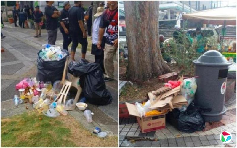 “倒安华集会”留15吨垃圾 马国部长直言行为“羞耻”
